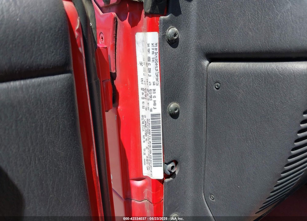 2001 JEEP WRANGLER SPORT VIN: 1J4FA49S11P375854
