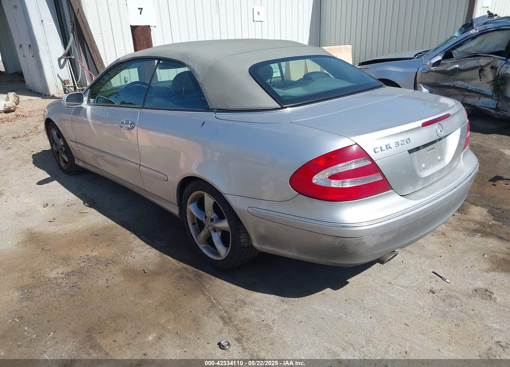 2005 MERCEDES-BENZ CLK 320 VIN: WDBTK65G45T046628