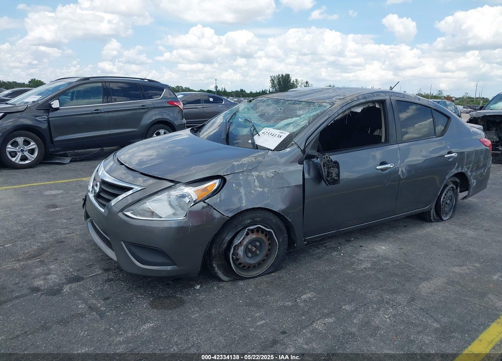 2019 NISSAN VERSA VIN: 3N1CN7AP9KL842881