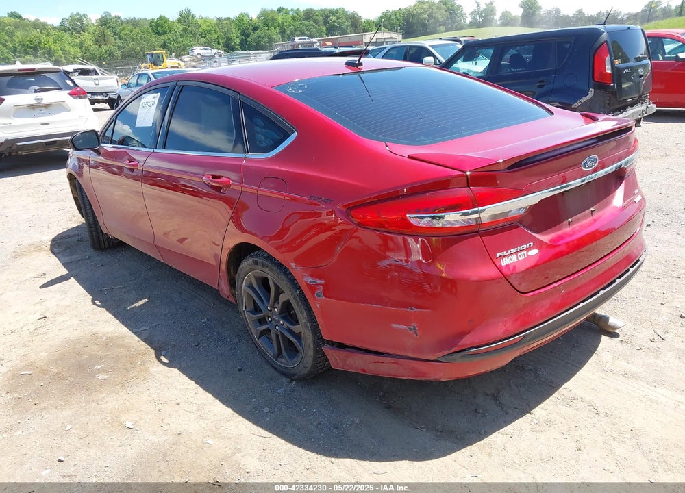 2018 FORD FUSION SE VIN: 3FA6P0HD2JR279830
