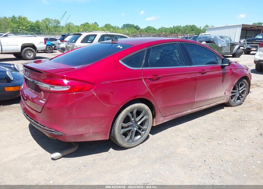 2018 FORD FUSION SE VIN: 3FA6P0HD2JR279830