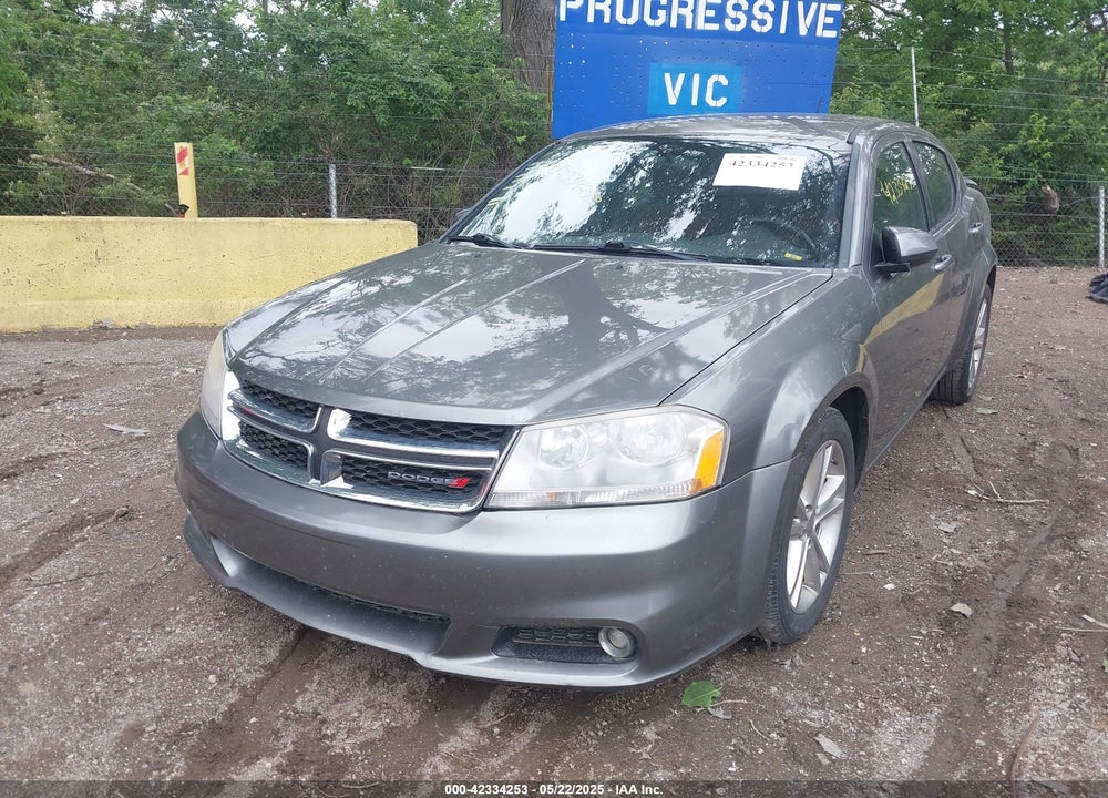 2012 DODGE AVENGER SXT PLUS VIN: 1C3CDZEG6CN238703