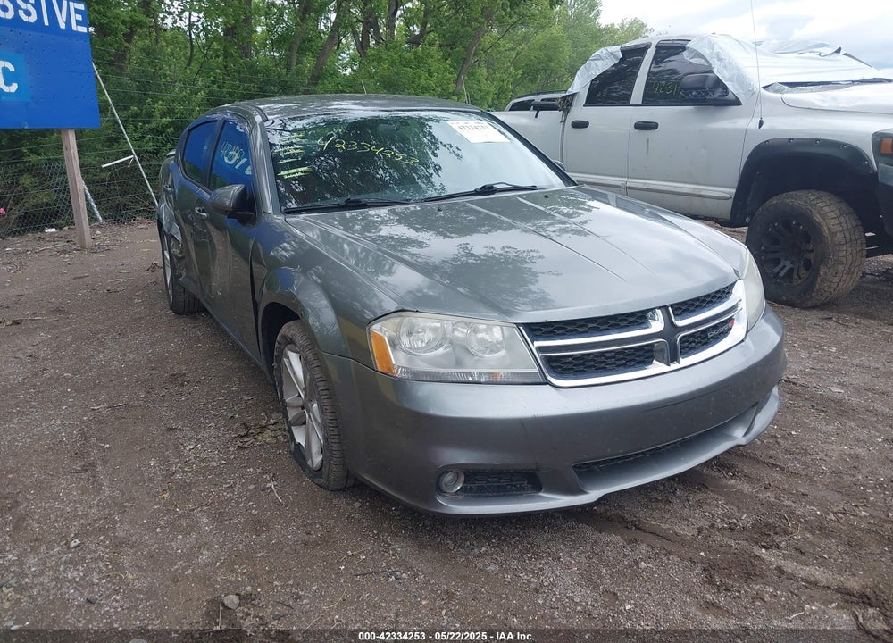 2012 DODGE AVENGER SXT PLUS VIN: 1C3CDZEG6CN238703