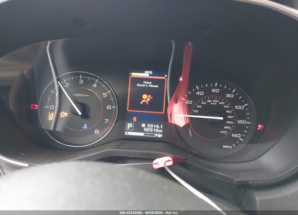 2019 SUBARU CROSSTREK 2.0I PREMIUM VIN: JF2GTAEC4KH306901