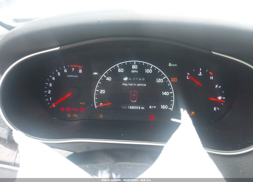 2015 KIA CADENZA VIN: KNALN4D76F5187993