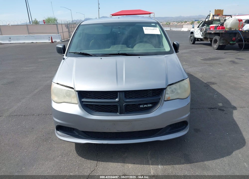 2013 RAM CARGO TRADESMAN VIN: 2C4JRGAG1DR672255
