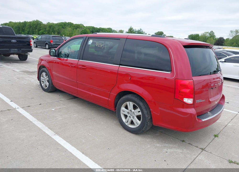 2013 DODGE GRAND CARAVAN VIN: 2C4RDGDG5DR542587