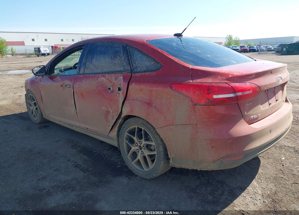2018 FORD FOCUS SEL VIN: 1FADP3H24JL260024