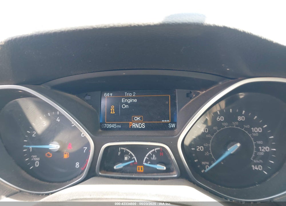 2018 FORD FOCUS SEL VIN: 1FADP3H24JL260024