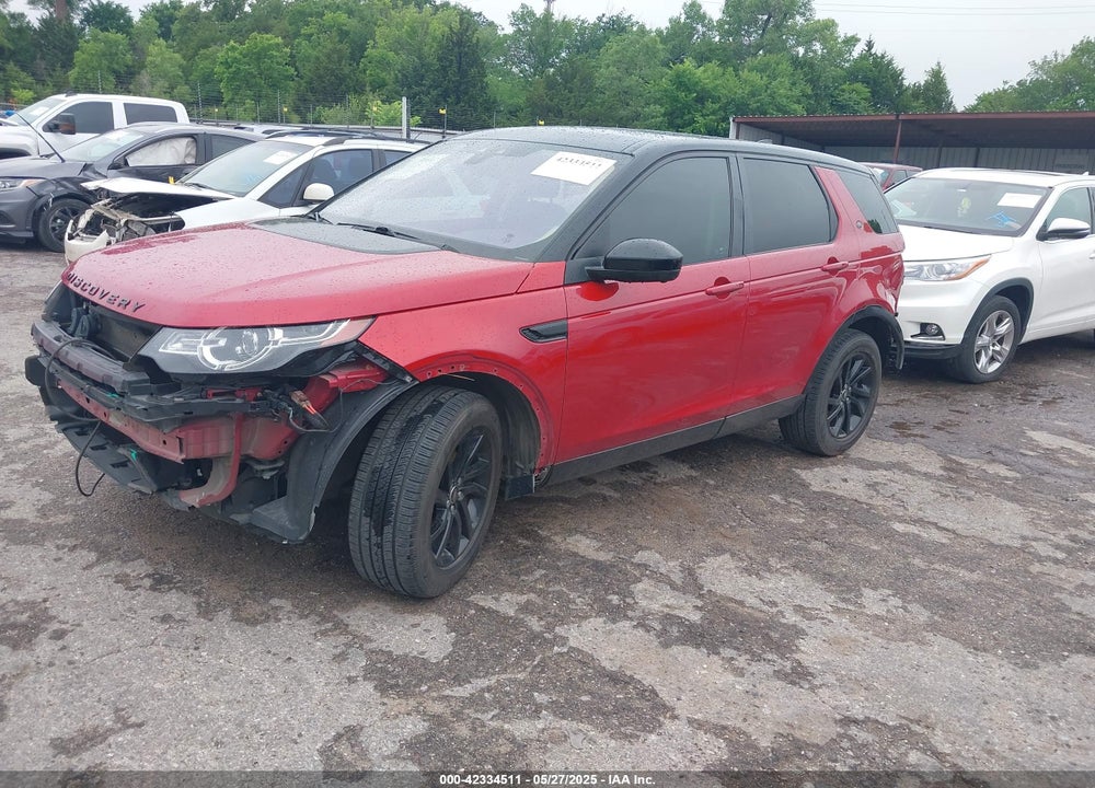 2018 LAND ROVER DISCOVERY SPORT HSE VIN: SALCR2RXXJH770782