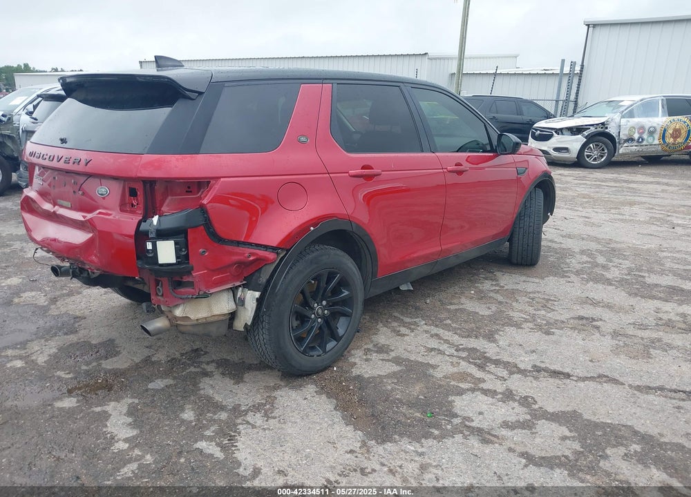 2018 LAND ROVER DISCOVERY SPORT HSE VIN: SALCR2RXXJH770782