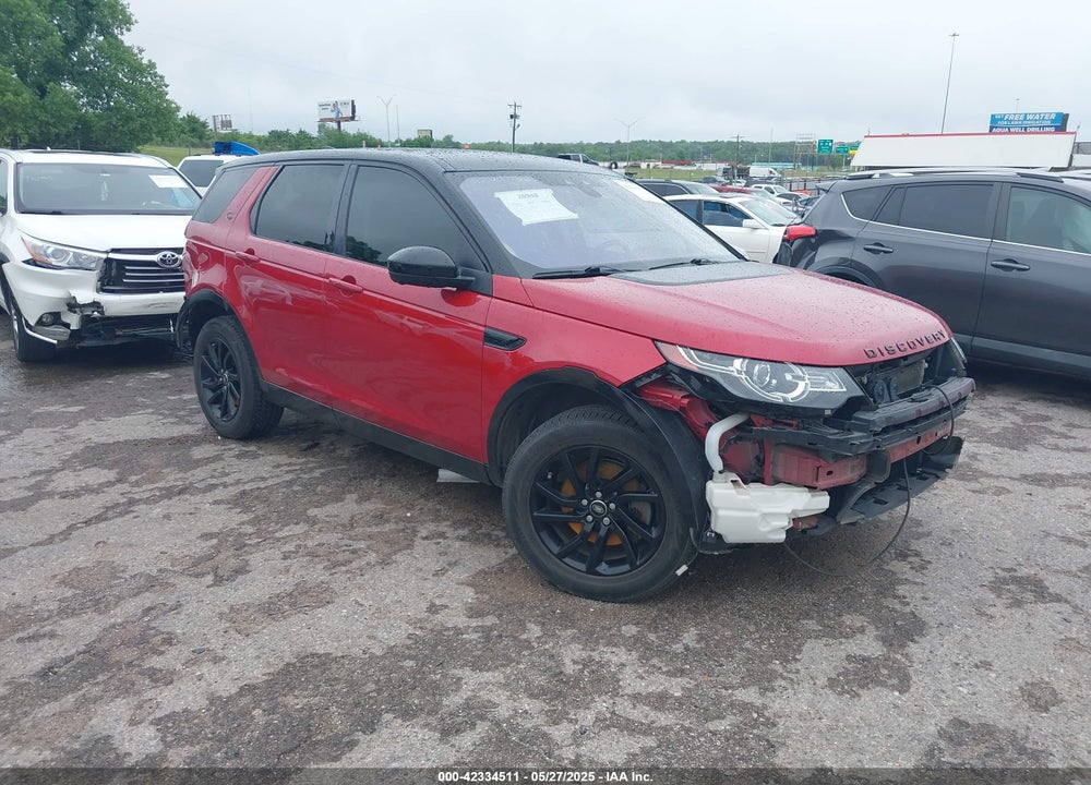 2018 LAND ROVER DISCOVERY SPORT HSE VIN: SALCR2RXXJH770782