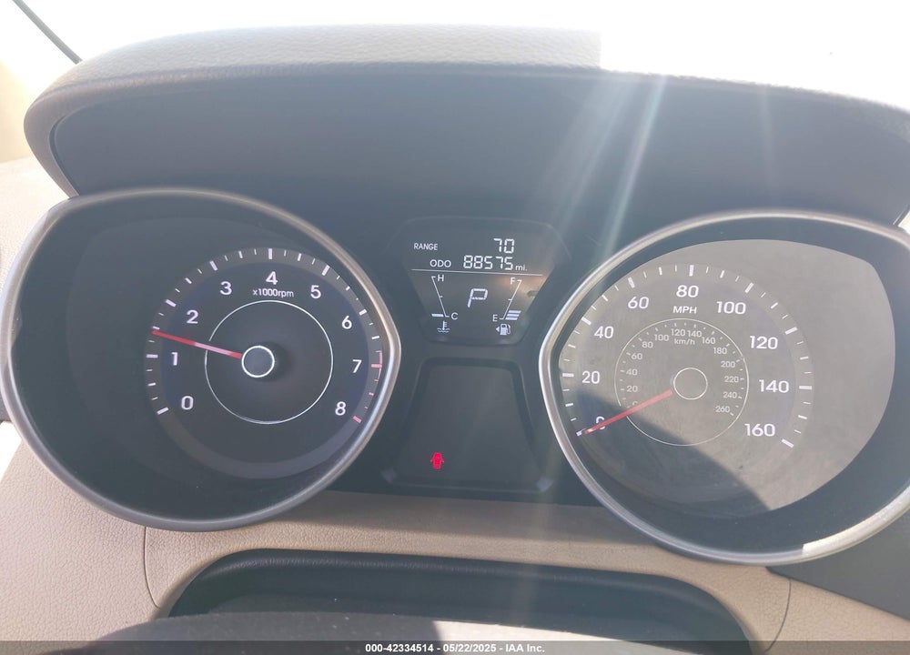 2012 HYUNDAI ELANTRA GLS VIN: 5NPDH4AE8CH117750