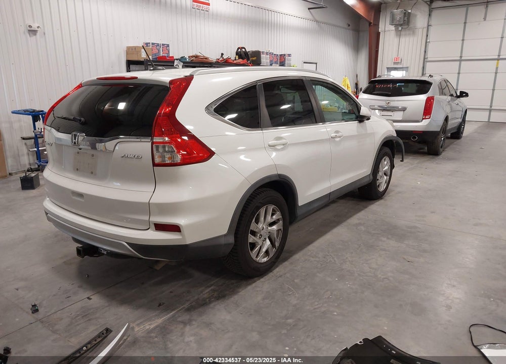 2015 HONDA CR-V EX-L VIN: 5J6RM4H76FL002860