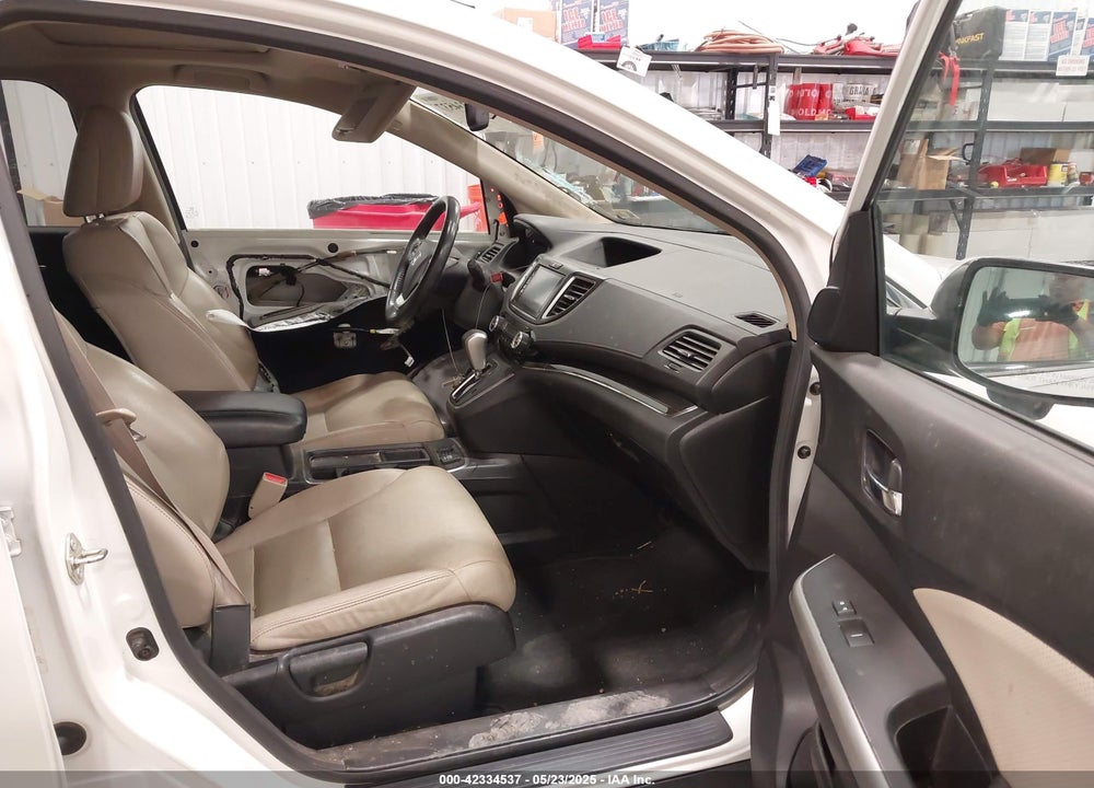 2015 HONDA CR-V EX-L VIN: 5J6RM4H76FL002860