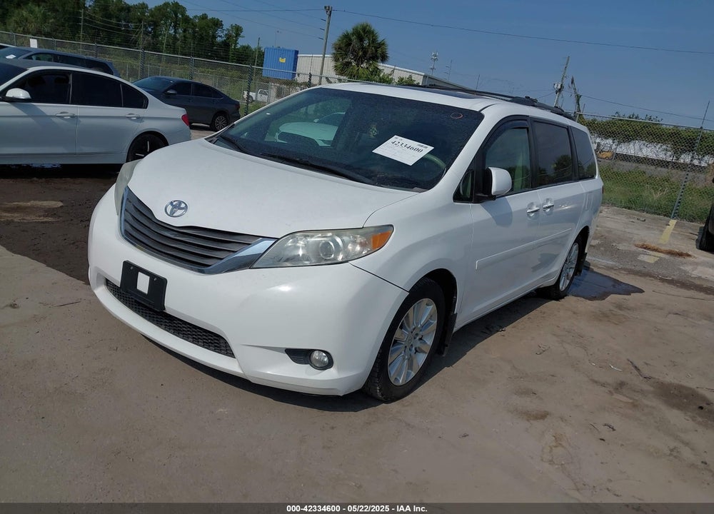 2011 TOYOTA SIENNA VIN: 5TDDK3DC6BS029472