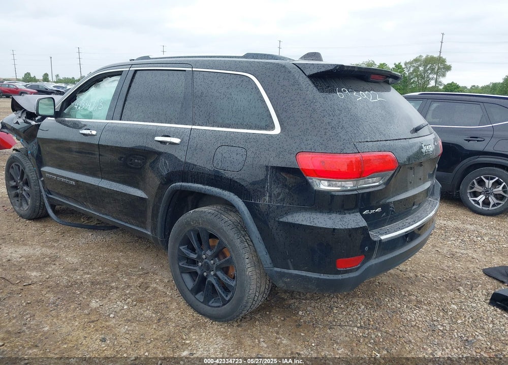 2017 JEEP GRAND CHEROKEE LIMITED 4X4 VIN: 1C4RJFBG7HC693922