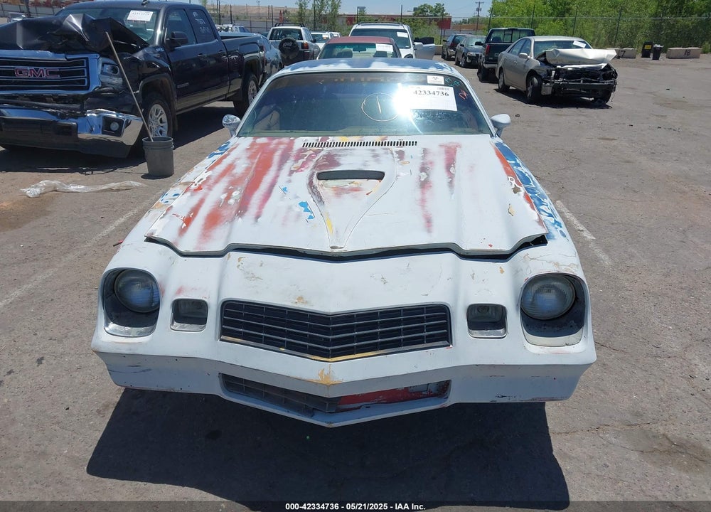 1979 CHEVROLET CAMARO VIN: 1Q87G9L649241