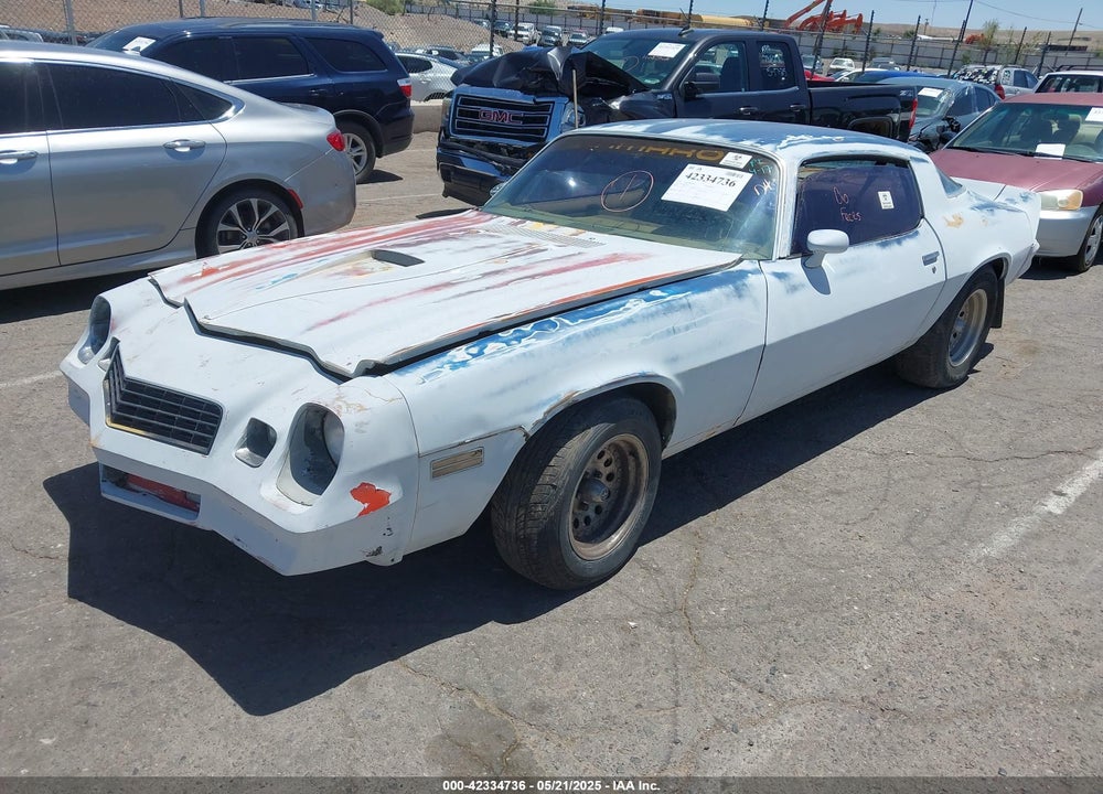 1979 CHEVROLET CAMARO VIN: 1Q87G9L649241