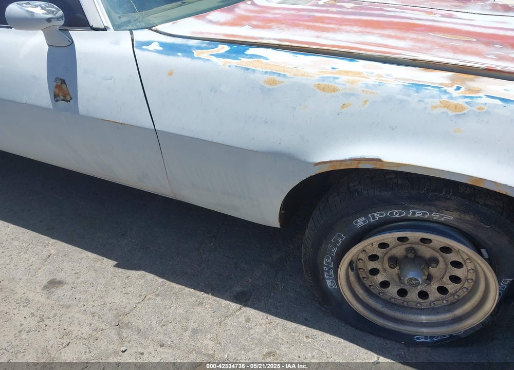 1979 CHEVROLET CAMARO VIN: 1Q87G9L649241
