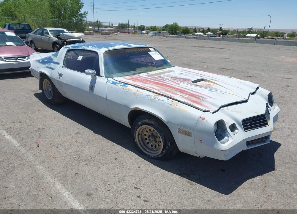 1979 CHEVROLET CAMARO VIN: 1Q87G9L649241