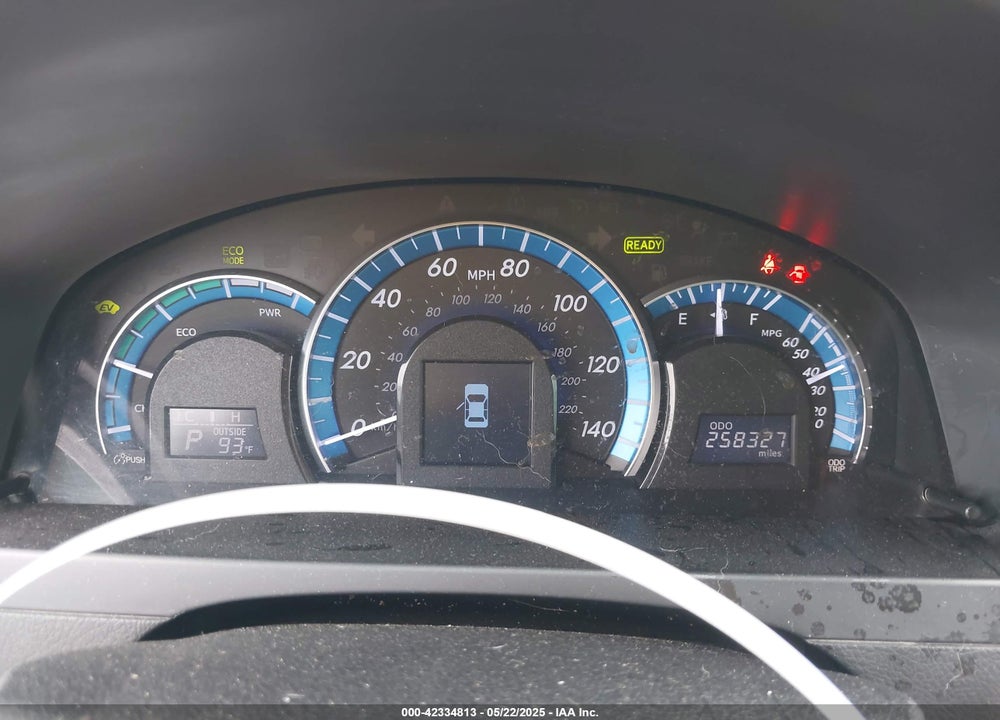 2013 TOYOTA CAMRY HYBRID VIN: 4T1BD1FK2DU079970