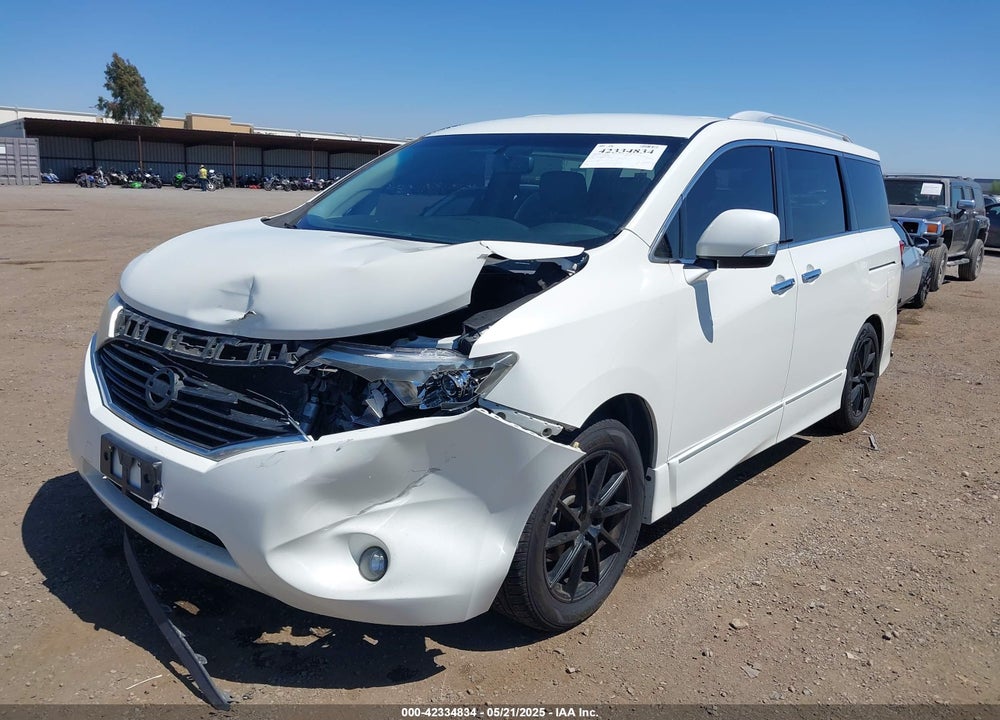 2013 NISSAN QUEST SL VIN: JN8AE2KPXD9067979