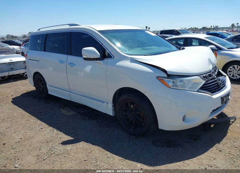 2013 NISSAN QUEST SL VIN: JN8AE2KPXD9067979