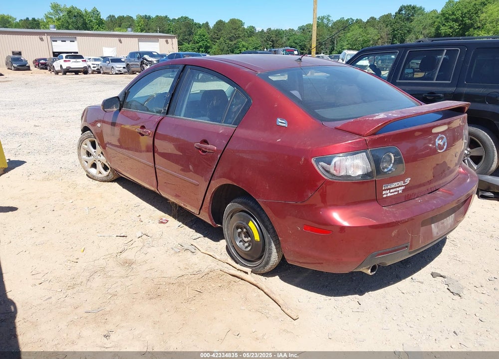 2008 MAZDA 3 VIN: JM1BK32F981118026