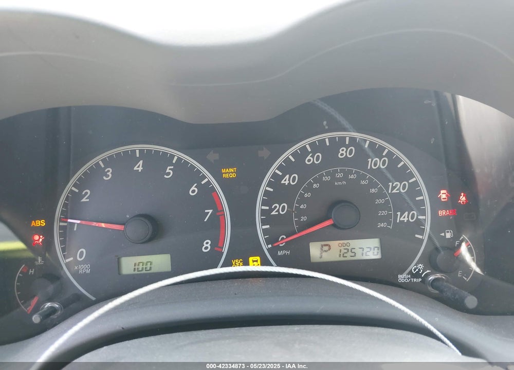 2009 TOYOTA COROLLA LE/S/XLE VIN: JTDBL40E69J047270