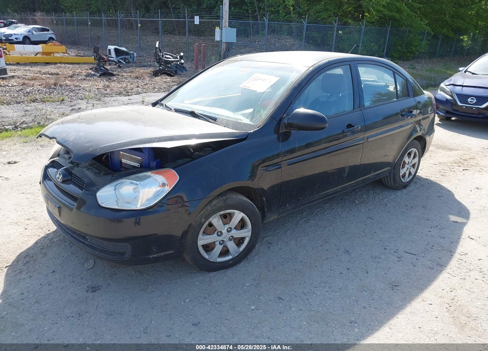 2009 HYUNDAI ACCENT GLS VIN: KMHCN46C39U334712