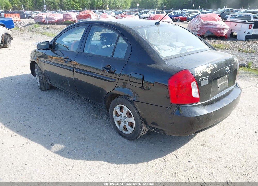 2009 HYUNDAI ACCENT GLS VIN: KMHCN46C39U334712