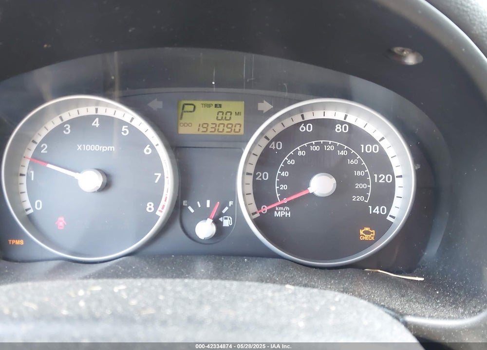2009 HYUNDAI ACCENT GLS VIN: KMHCN46C39U334712