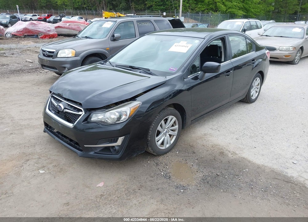 2016 SUBARU IMPREZA VIN: JF1GJAB6XGH016551