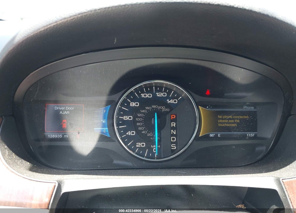 2014 FORD EDGE LIMITED VIN: 2FMDK3KCXEBB21754