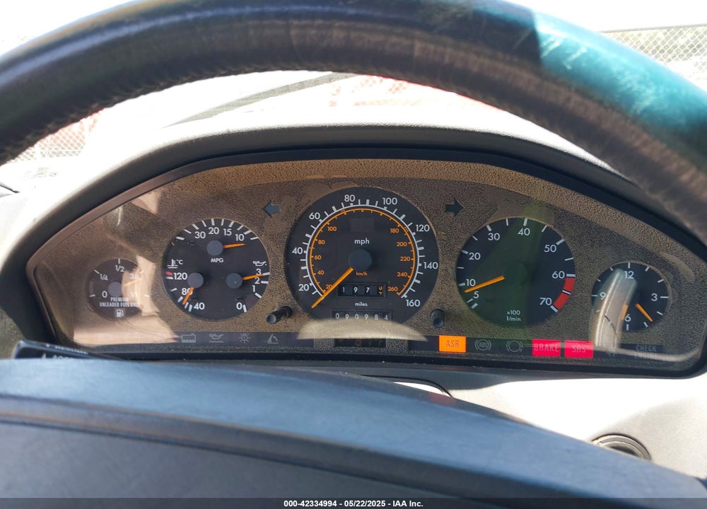 1991 MERCEDES-BENZ 500 SL VIN: WDBFA66E0MF022224