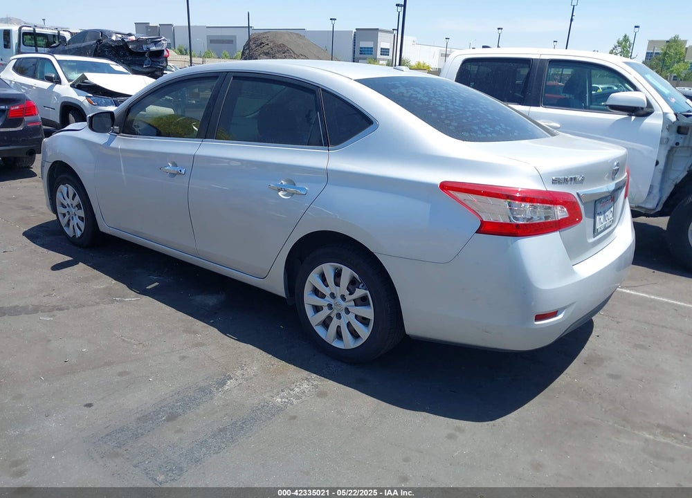 2015 NISSAN SENTRA SV VIN: 3N1AB7AP4FL679689
