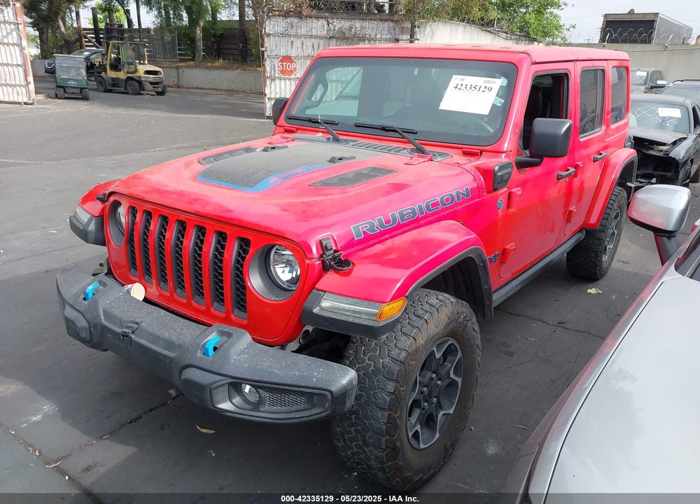 2023 JEEP WRANGLER 4XE RUBICON 4X4 VIN: 1C4JJXR62PW501285
