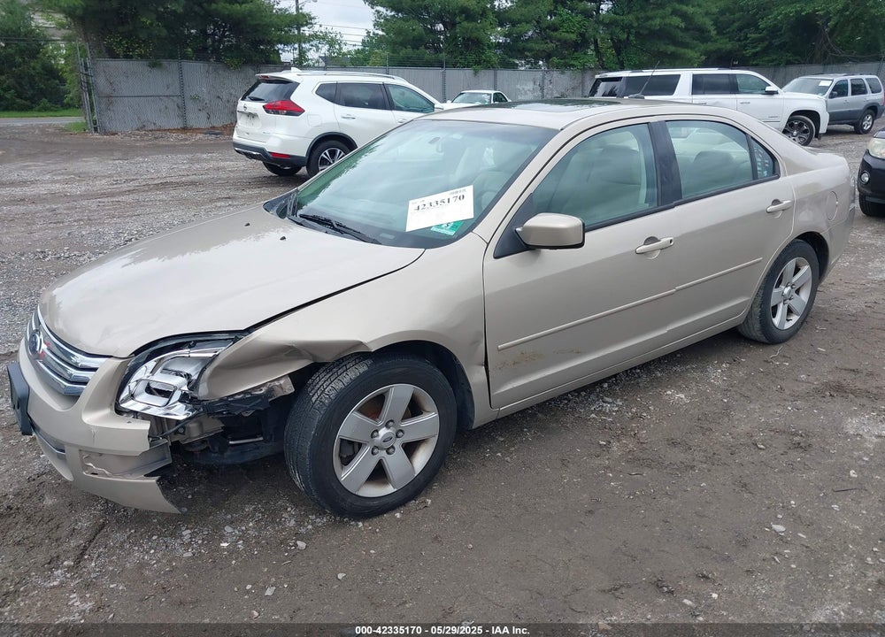 2008 FORD FUSION VIN: 3FAHP07Z78R186379