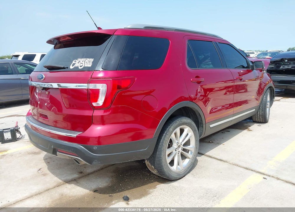 2018 FORD EXPLORER XLT VIN: 1FM5K7D81JGA97433