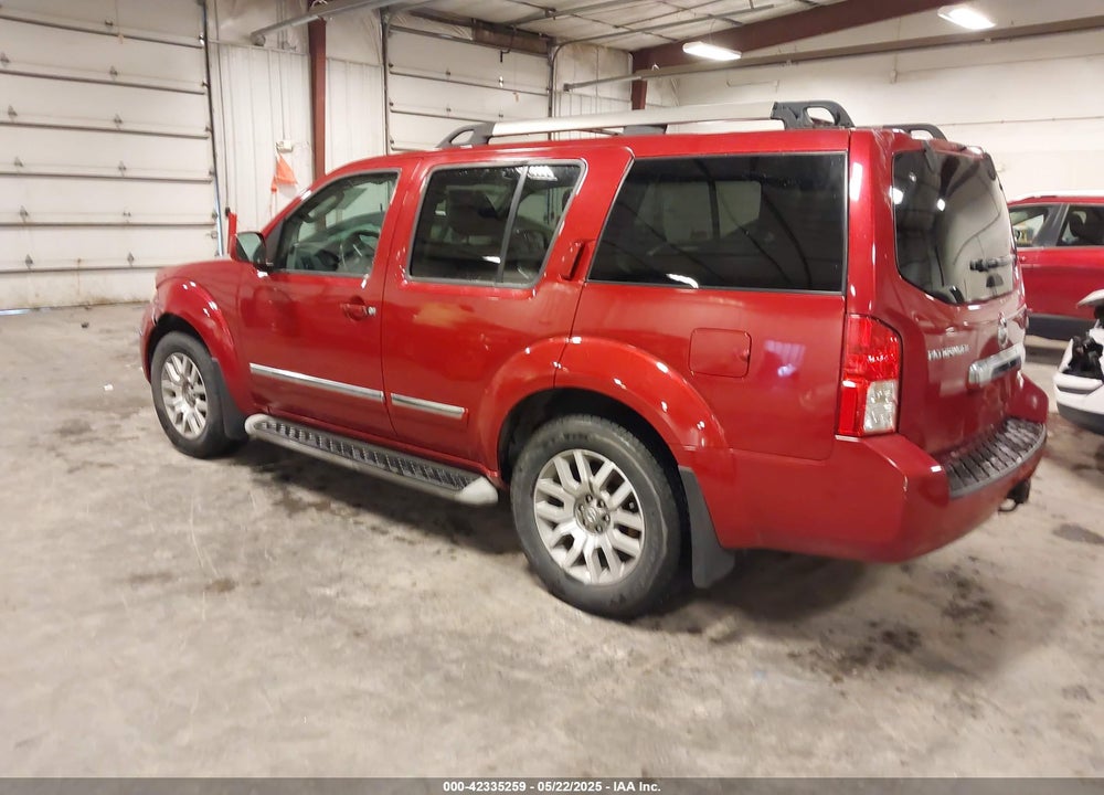 2011 NISSAN PATHFINDER VIN: 5N1AR1NN8BC623285