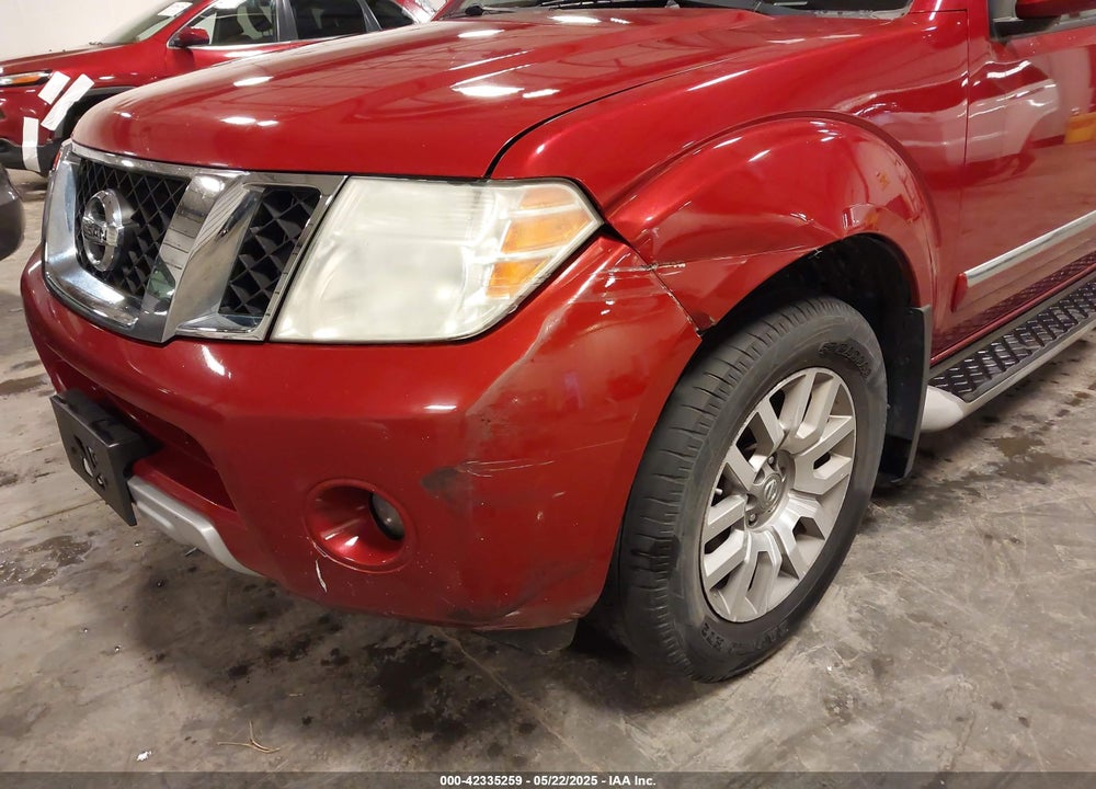2011 NISSAN PATHFINDER VIN: 5N1AR1NN8BC623285