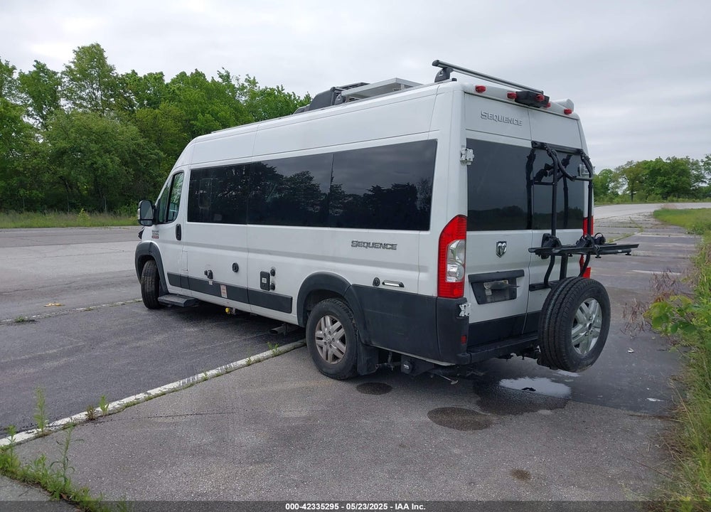 2022 RAM PROMASTER 3500 VIN: 3C6MRVUG6ME542798
