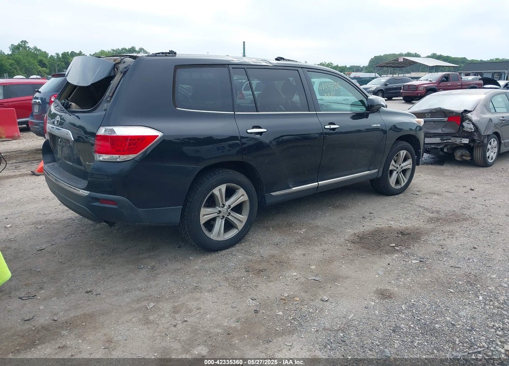 2011 TOYOTA HIGHLANDER LIMITED V6 VIN: 5TDDK3EH6BS043849
