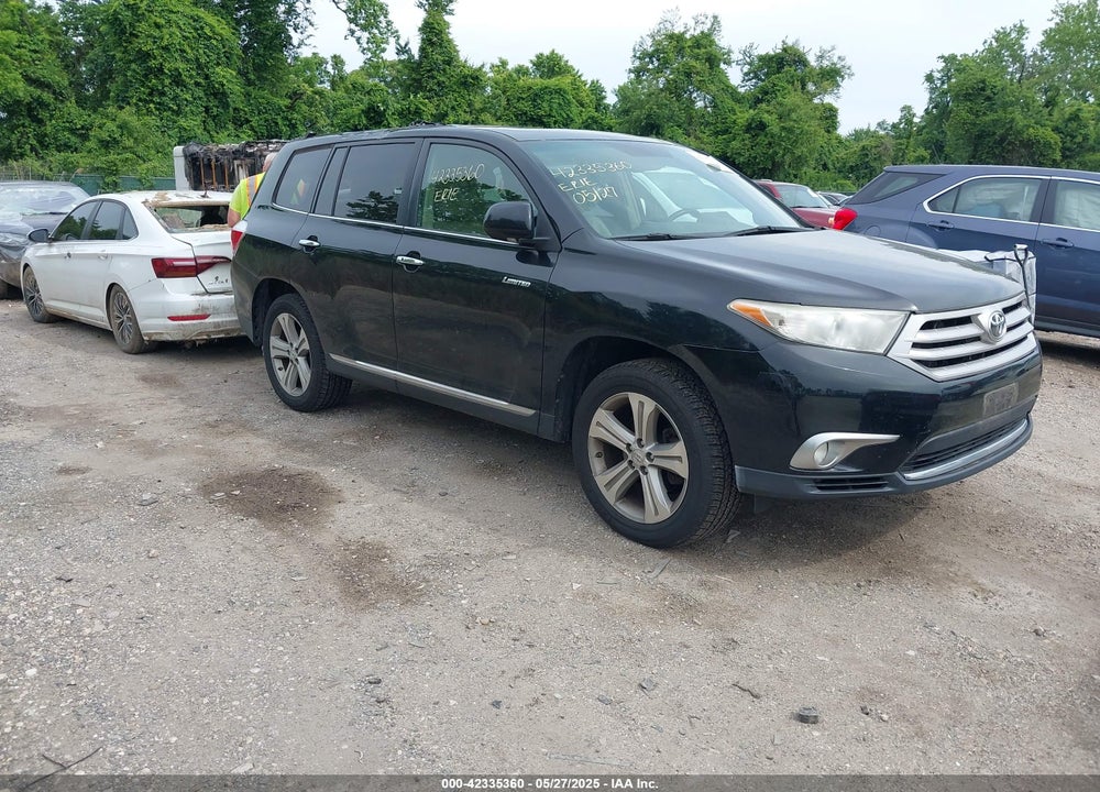 2011 TOYOTA HIGHLANDER LIMITED V6 VIN: 5TDDK3EH6BS043849
