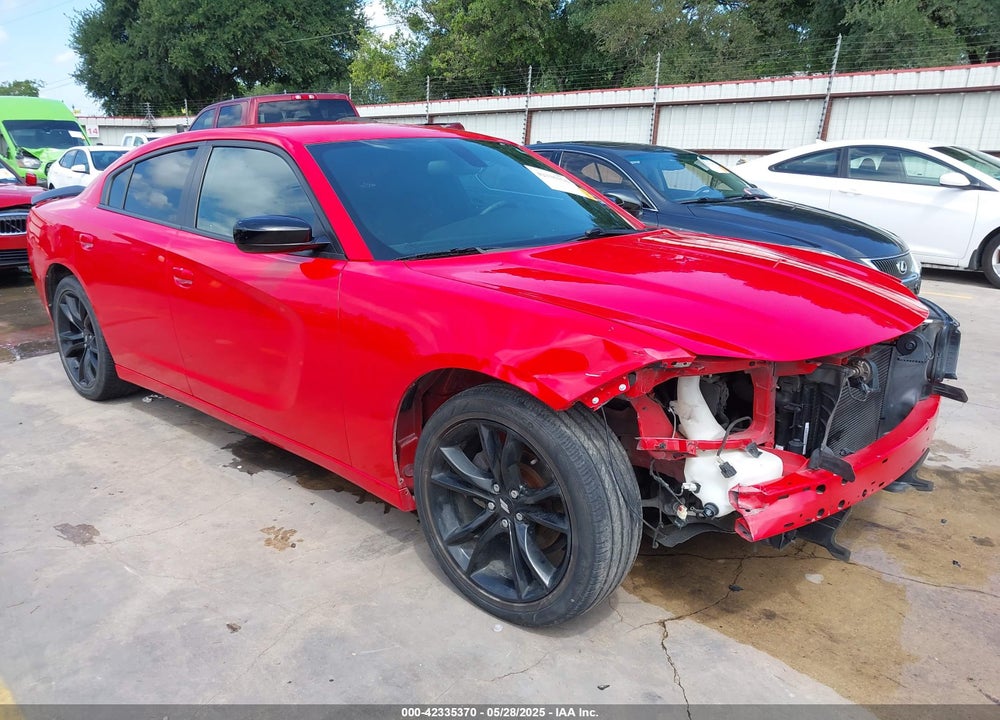 2018 DODGE CHARGER SXT RWD VIN: 2C3CDXBG7JH185086