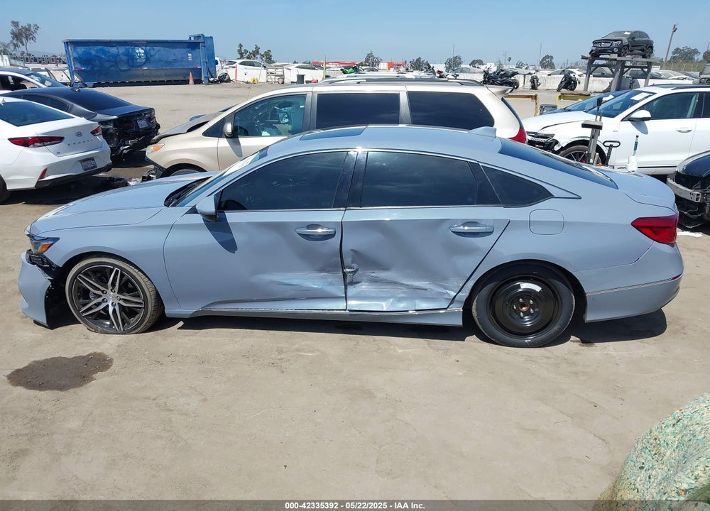 2022 HONDA ACCORD VIN: 1HGCV2F95NA008324