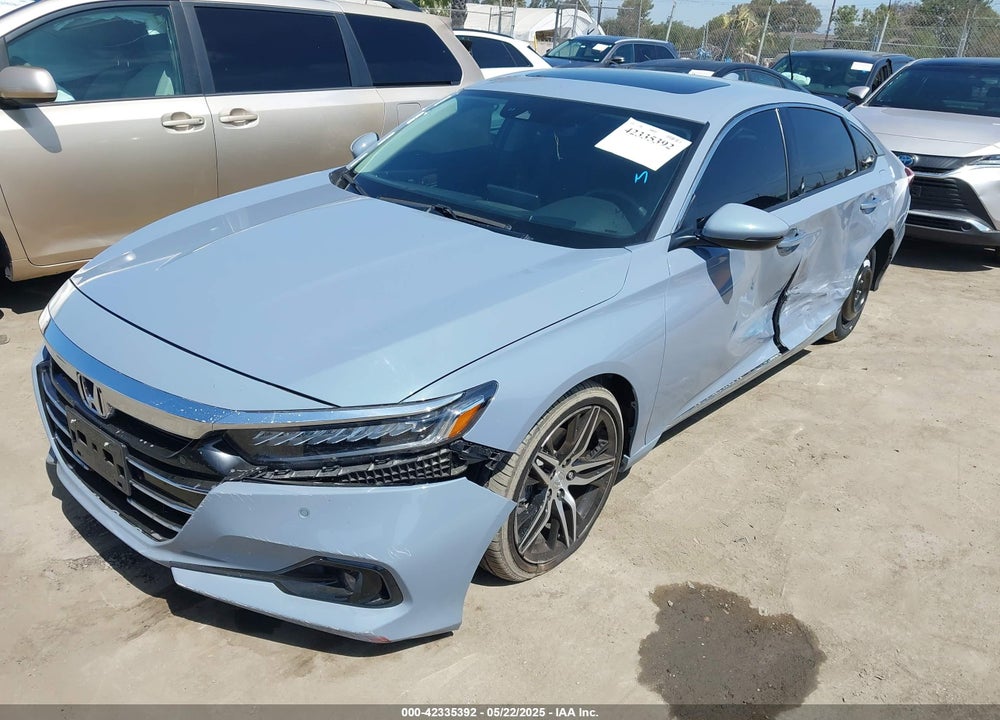 2022 HONDA ACCORD VIN: 1HGCV2F95NA008324