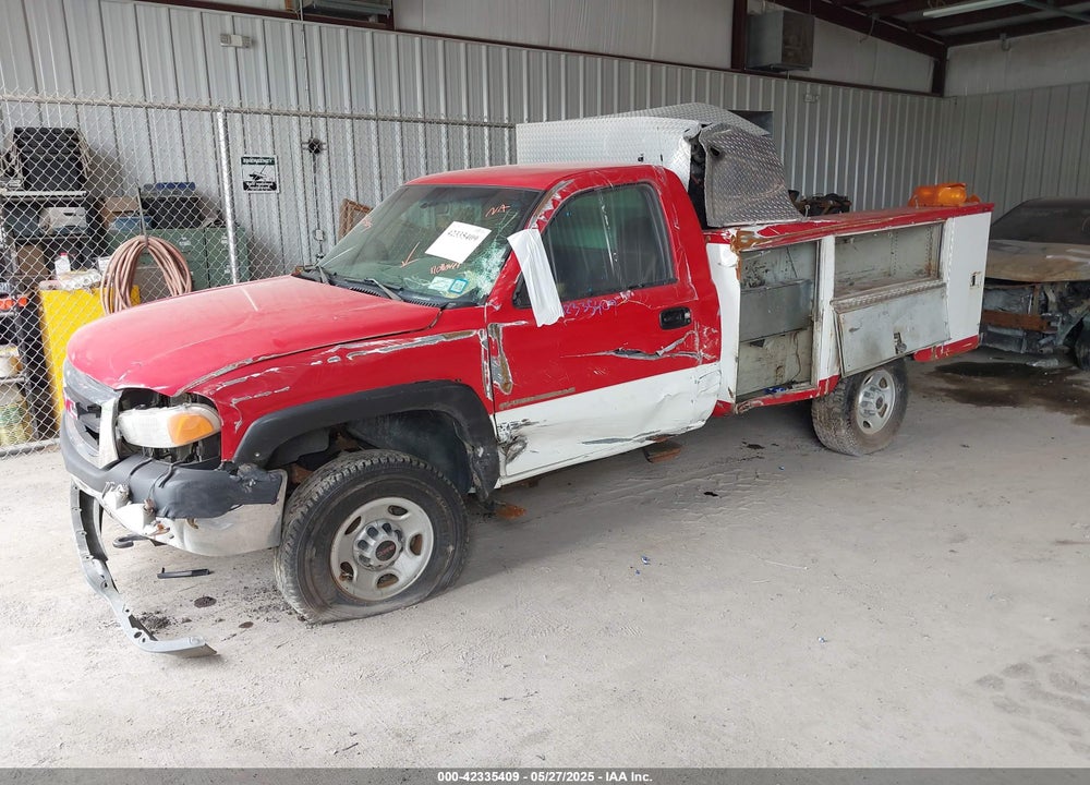 2002 GMC SIERRA 2500 SL VIN: 1GDHC24U52E123393