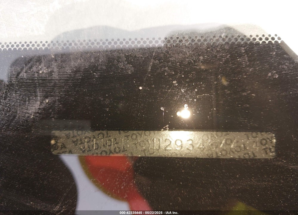 2009 TOYOTA PRIUS VIN: JTDKB20U293464484